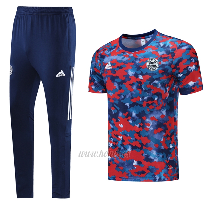 Chandal del Bayern Munich Manga Corta 2021 Azul